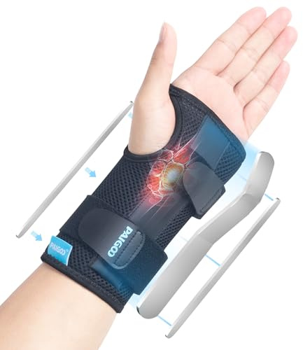 PAIGOO Handgelenk Bandagen Leicht zur Karpaltunnel Schiene, Handgelenkstütze für Frauen Männer, Handgelenkschiene Atmungsaktive,für Tendinitis,Arthritis,RSI