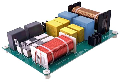 Janasiba 1 Stück 800 W Hochtöner, Tieftöner, 2-Wege-Frequenzweiche, 2800 Hz, PA-280 Höhen-Bassteiler, Frequenzweiche, Frequenzweiche für 6–18 Bühnenlautsprecher