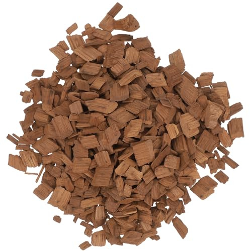POPETPOP Pépites de Bois de Chêne Français Toastées 100g pour Vieillissement Whisky et Vin Rouge, Faciles à Utiliser et Pratiques à Conserver, Améliore la Saveur Le Parfum