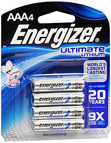 Energizer AAA Lithium 4 Pack