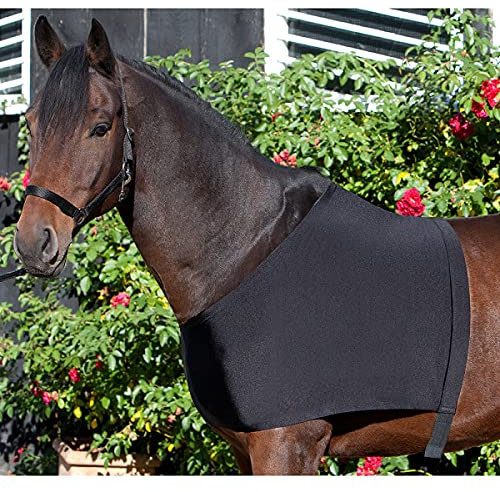 PFIFF 002067 Pferde Brustunterziehdecke, Unterziehdecke Brustdecke, Full Warmblut