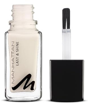 Manhattan Last und Shine Nagellack, Nr.040 Nude Sandy, 1er Pack (1 X 10 ml)