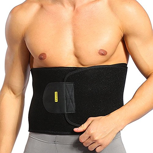 Sport bauchgürtel männer,Taillen Trimmer Bauchweggürtel schlanker Kit Fitnessgürtel Wrap Männer Hot Body Shaper Abnehmen Taille Trainer Trimmer Slim Belt Wrap