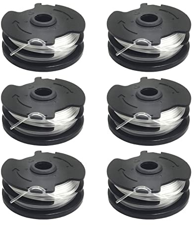Bobina di ricambio per decespugliatore Parkside PRTA 20-Li C3 IAN351753, bobina di ricambio per decespugliatore automatico (6 pezzi)
