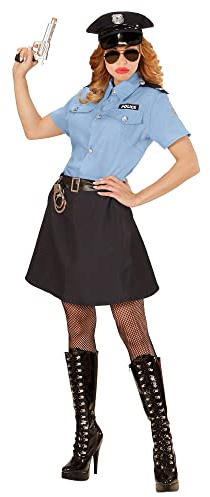 W WIDMANN MILANO Party Fashion - Costume poliziotta, uniforme, poliziotto, polizia, in maschera, carnevale