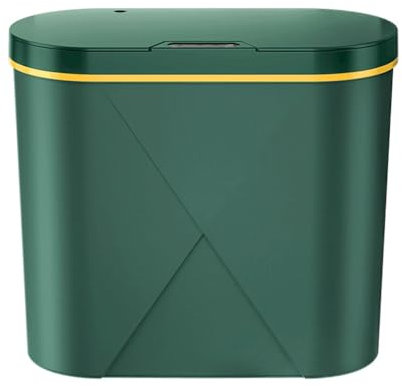 TEmkin Pattumiera da bagno intelligente Insaccatrice automatica Pattumiera con sensore intelligente stretto senza contatto Bidone della spazzatura Smart Home