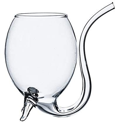 Verre à vin sans pied en cristal for porto, dessert, vin, sherry, cordial, apéritif, nez, copitas, verre de dégustation, dîner, boisson, verres for cocktail, vin, jus, crème glacée, champagne/1021 ( C