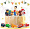 YISKY decoración de pastel de Patrulla Canina, 11 Piezas Figuras de la Patrulla Canina, Patrulla Canina Adornos para Tartas para Theme, Paw dog Pa-trol Cake Topper, para Niños S Decoración de Fiestas