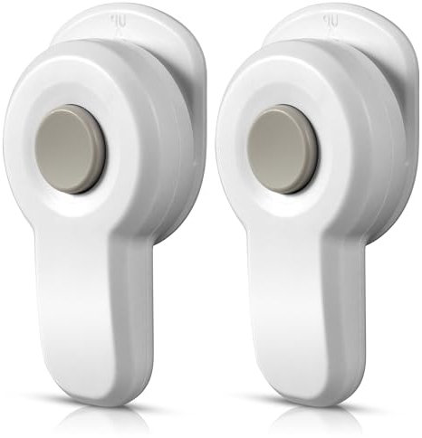 2PezziSerratura per porta del forno a prova di bambini con super adesivo, resistente al calore e durevole per la cucina, senza viti o trapano