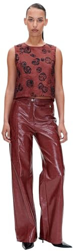 BAUM UND PFERDGARTEN Damen Madine Bluse, Bordeaux Rose, 38