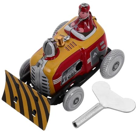 COSMEVIVI Uhrwerk Vintage Schneepflug LKW Spielzeug Für Jungen Und Mädchen Party Requisiten Home Dekoration