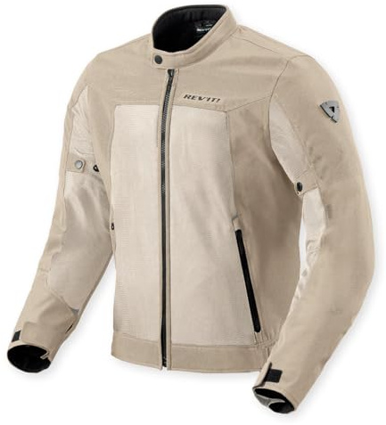 REV'IT! Revit Eclipse 2 Giacca tessile moto, sabbia, XL