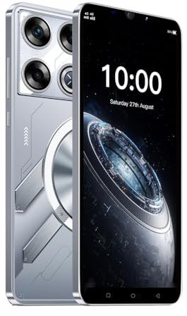 CatCalls Smartphone economico 4G, doppia fotocamera Dual SIM da 5,0, sistema operativo Android, 16 GB ROM, espandibile fino a 128 GB, supporto WiFi/Bluetooth/GPS/FM, telefono cellulare sbloccato