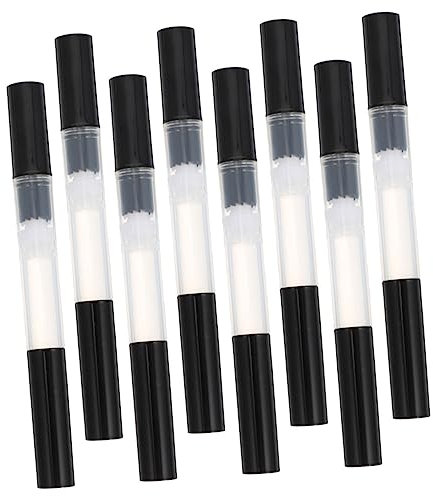 SKISUNO Penna Per Olio Per Cuticole Vuota Per Manicure, Set Da 8 Pezzi, Tubetto Vuoto Per Olio Unghie Da 3ml, Strumenti Per Nail Art Compatti e Facili Da Trasportare