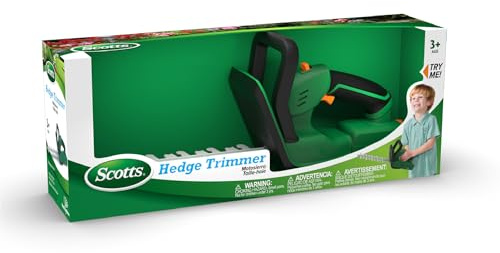 Scott's Role Play Kids Hedge Trimmer - Battery Operated Hedge Trimmer for Kids - Fun Pretend Play Tool for Outdoor Experience - Safe and Realistic Design for Little Landscapers. Ages 3+