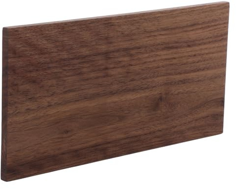 Mipcase Planche en Bois de Noyer Naturel 30 X 15 X 1 Cm Panneau Brut pour Loisirs Créatifs, Projets de Bricolage et Décoration Intérieure – Matériau Bois Dur Non Finition, Feuilles