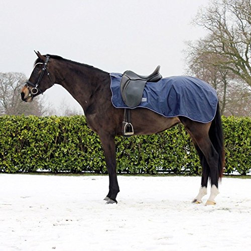 QHP Ausreitdecke 420D Nylon mit Fleece