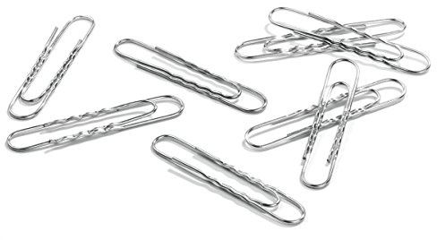 Durable Büroklammern groß, 77 mm, 100 Stück, verzinkt, 122725