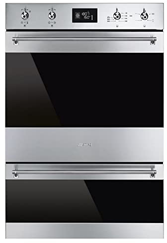 Smeg Classic Electric Built In Double Oven - Stainless Steel