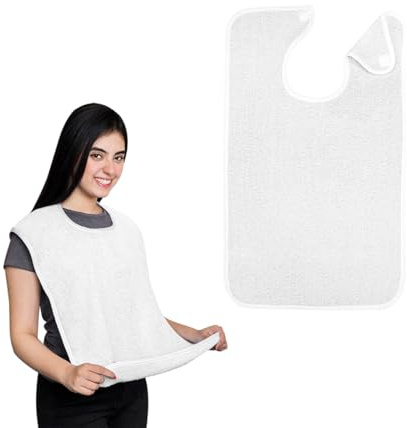 Avalon Towels Adult Bibs for Women Bib for Adults for Eating Adult Bibs for Men baberos para adultos mayores Clothing Protectors