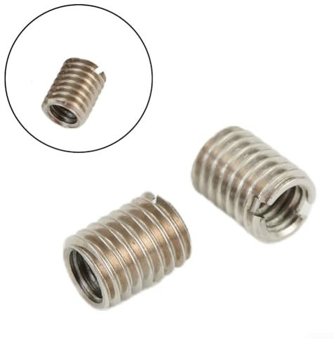 M8 auf M6 Gewinde-Reduzierstück, 10 Stück Adapter aus Edelstahl, resistent gegen Oxidation