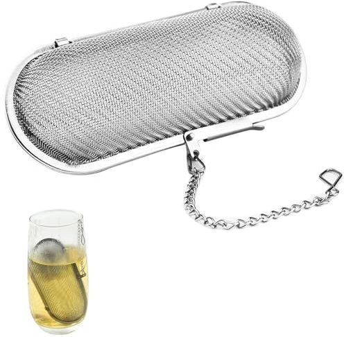 Gewürzei,Teesieb Aus Rostfreiem Edelstahl 304,Teesieb Gewürzkugel,Gewürzsäckchen Zum Kochen,Gewürzei-Gewürzsieb Gewürzfilter,Für Gewürz,Gewürzei-Gewürzsieb Gewürzfilter,Kräutersieb