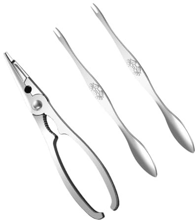 OFFSCH Herramientas Herramientas para Mariscos Cangrejos De Acero Agujas para Cangrejos para Uso Casa