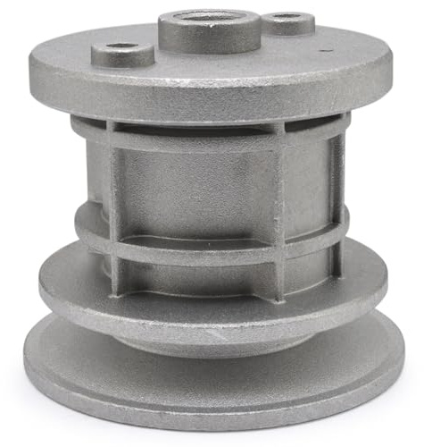 Easyboost Messerhalter Ø22,2 mm für Rasenmäher Husqvarna R146, R147, R151, McCulloch M46, M51, M53, M55, M60 Nr. 531206169, 581843001, 531205048, 1015504, 10120200 Höhe 59 mm, Riemenscheibe Ø65 mm