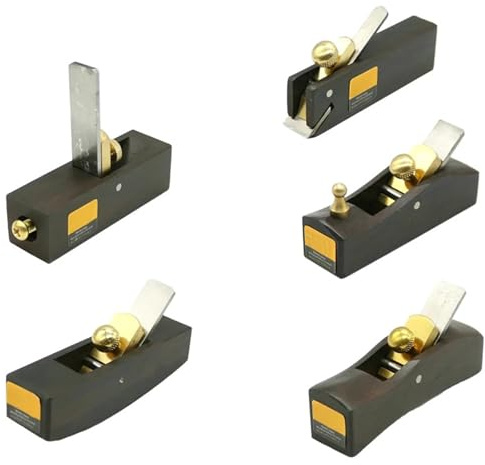 Mini plano de mano para carpintería, cepilladora de borde inferior plano para carpintería y carpintería, herramienta de carpintero de precisión para manualidades (C)