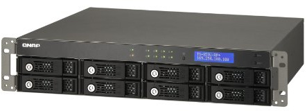 QNAP TS-859U-RP+ Boîtier disque dur réseau NAS SATAI/II Noir