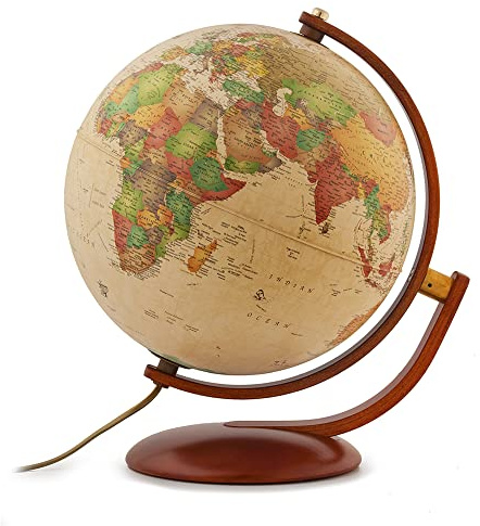 Nova Rico 37 cm Optimus Illuminated Globe 0337OPANINALL0R0 brown