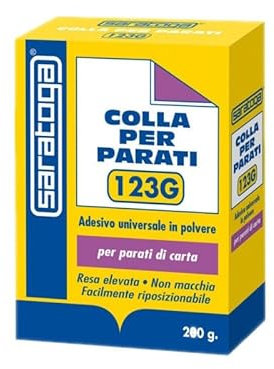 COLLA PER CARTA PARATI 123G 200 GR