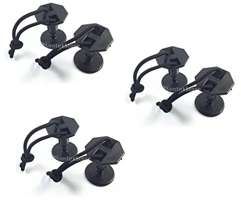 MagiDeal Surfbrett Stecker/Surfboard Leash Plugs - 6pcs/Set