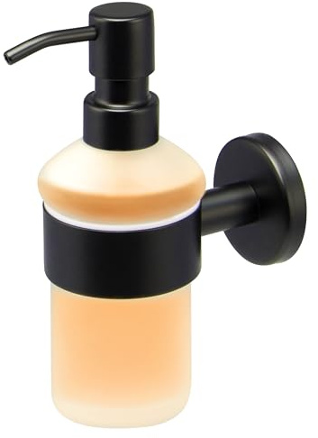 bremermann Bad-Serie Piazza Black - Seifenspender, matt schwarz