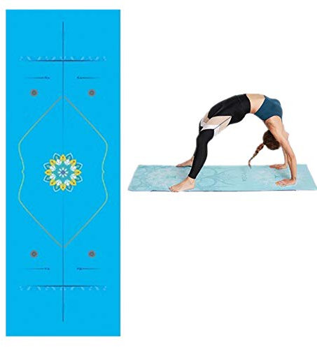 zhppac Yogatuch Yoga Towel Rutschfestes Trainingsmattenhandtuch Yogatücher für heißes Yoga Rutschfestes Yogatuch Fitness Mats Handtuch rutschfest 2,-