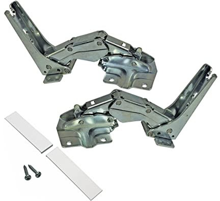 easyPART Kompatibel/Ersatz für Balay 00481147 2x Scharnier Türscharnier Kühlschrank Kühlgerät Siemens 481147 wie Küppersbusch Miele auch Neff Constructa Gaggenau