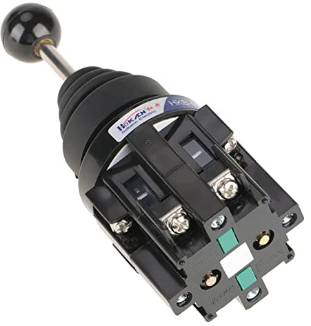 Joystick-Schalter 12 V Joystick-Potentiometer 12 Volt, 1 Stück CS-402 4NO 4-Positionen-Rücklauf-Joystick-Joystick-Joystick-Schalter