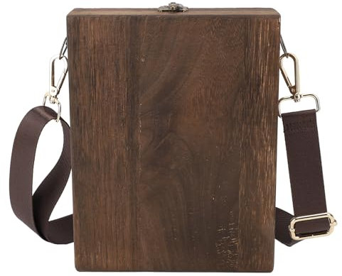 Sorandy Writers Messenger Holzkiste, Kisten Zur Aufbewahrung, Holz-Werkzeugkasten, Tragbare Künstler-Werkzeugtasche, Malpinsel-Werkzeugaufbewahrung, Skizzenbox, Staffelei für