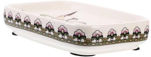 TOPBATHY Portasapone in Design Moderno Scatola Portasapone Decorativo Autodrenante Per Bagno Cucina Lavanderia Piattino