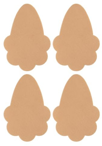 Boob Tape, 2 Pairs Large Breasts Lift Tape Push Up for C-E Cup, Disposable Invisible Waterproof Boobtapes with Nipple Protector Covers (Yellow)