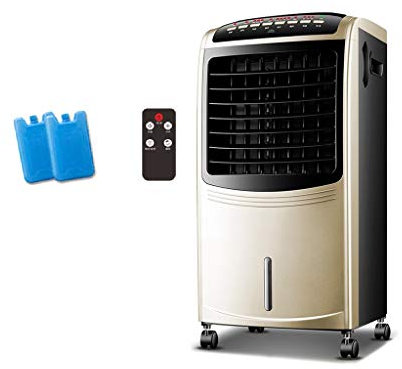 Portable Air Conditioner Fan Air Cooler, Portable Air Conditioner Evaporative With Remote Control Small Misting Humidifier Fan And Bladeless Noiseless Fan, For Office, Dorm, Room(Free Ice Tray)