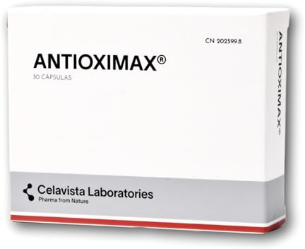 Celavista Antioximax, Suplemento Antioxidante para Salud Ocular, 30 Cápsulas