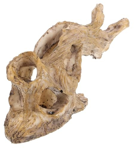 TOYANDONA Souche d'arbre Décorative Aquarium en Résine, Abri Poisson Artificiel, Décor Naturel Réaliste, Taille Moyenne, Usage Aquariophile, Aménager Bassin et Aquarium D’Eau Douce