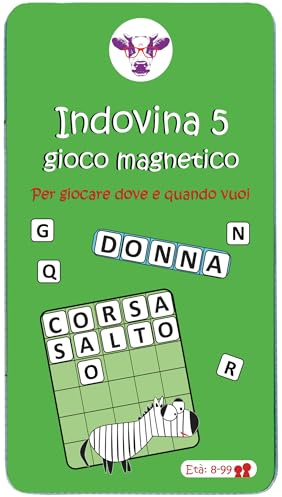 Purple Cow Indovina 5 - Gioco magnetico