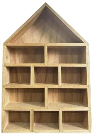 SZLIFE Mensola espositiva Shadow Box, scaffale portaoggetti da Parete, portaoggetti Multifunzionale per Miniature Ornamentali, per Ufficio in
