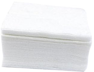 DECORNIJIA 100 piezas Almohadillas de Algodón Cosmético Suaves y Naturales Capa Caja Plástica Transparente Para Removedor de Esmalte y Desmaquillado Facial
