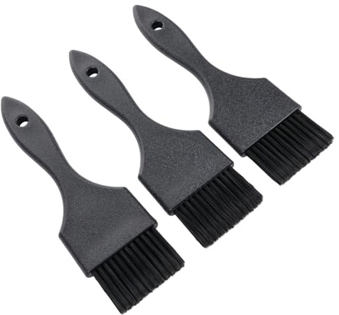 COLLBATH 3 Stück Teiliges Haarfärbepinsel mit Ergonomischem Griff Langlebig und Praktisch für Friseursalon Barber Tool Einfache Reinigung und Vielseitig Einsetzbar für Präzises Auftragen