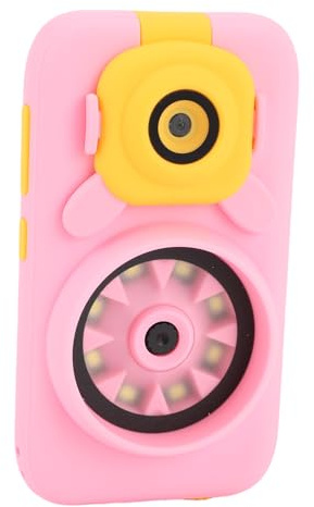 SPYMINNPOO Barnmikroskop Kameratelefon med 180° Flip-lins, 1200x HD-pekskärm Science Exploration Tool för STEM-inlärning och Utomhusupptäckt (Rosa)