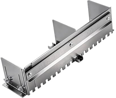 Peine de mortero ajustable de 400-800 mm para una rápida extensión adhesiva con llana con muescas