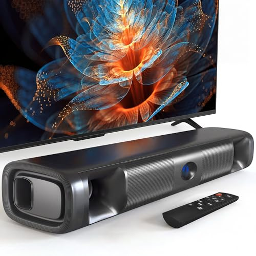 WebsLand Sound Bar for Smart TV, 60W Deep Bass Soundbar with Clear Voice